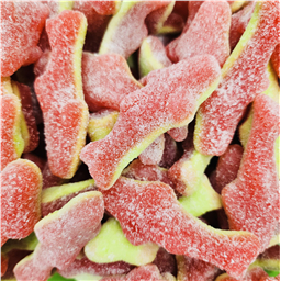 New! Акулы розовые Кислые, 100гр