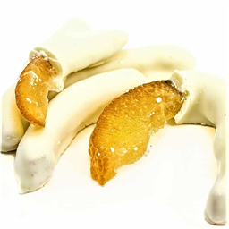 Апельсиновая корочка в белом шоколаде, 50 гр