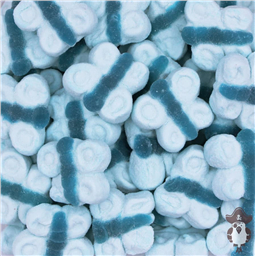 Бабочки Весенние Малина, Суфле,~(11шт) 100гр