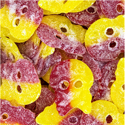 Vegan! Большой Кислый Череп клубника/лимон,100гр