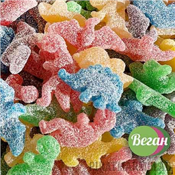 Мармелад Динорекс супер кислые, Обсыпной, 100 гр