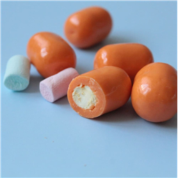 Драже Суфле в белом шоколаде с апельсином, 100гр