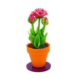 Карамель Розы в горшке, Гигант, 1шт, 450gr