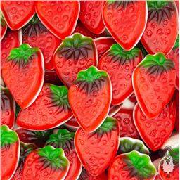 Клубника с йогуртом, 100гр