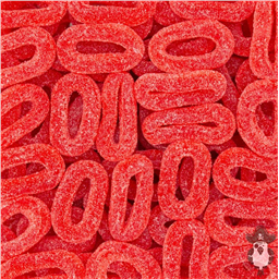 Кольца Клубника, 100гр