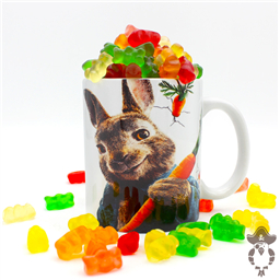 Кружка Кролик Питер, 350gr