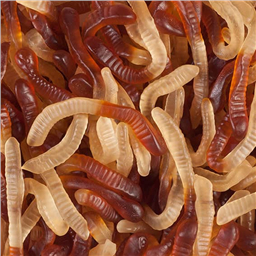 Жевательный мармелад Червячки Кола, 100 гр