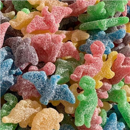 Мармелад Динорекс супер кислые, Обсыпной, 50 гр