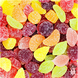 Мармелад Ассорти, Фрукты Прозрачные, 100 гр