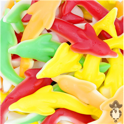 Мармелад Гигантские Разноцветные Дельфины2шт, 75гр