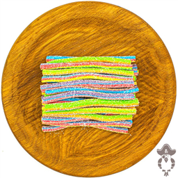 Мармелад Палочки( короткие)  Радужные, 100гр