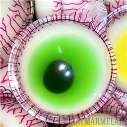 Мармелад Глаза с кислой клубничной Начинкой, 1 шт