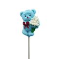 Мишка с Букетом, 1шт (чупа-чупс)