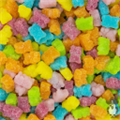 Мишки неоновые кислые в сахаре, 50 гр