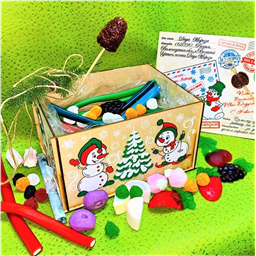 New, Новогодняя Посылка, Гигант, 1шт, 1650гр