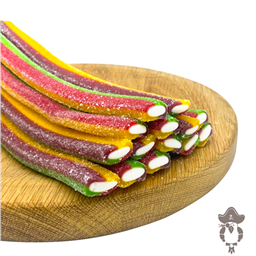 Палочки Гигантские 4-цветные в сахаре, 1шт 