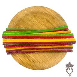 Палочки Гигантские 4-цветные в сахаре, 1шт 