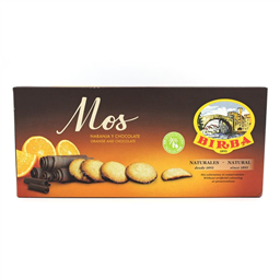 Печенье Birba апельсиновое в шоколаде 120 гр