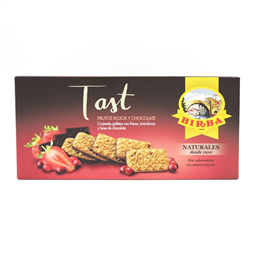 Печенье Birba красные ягоды в шоколаде 120 гр