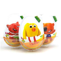 Пластиковое яйцо с подсветкой( с игрушкой), 1шт