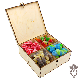 New! Подарок  4 вида сладостей, 1100gr