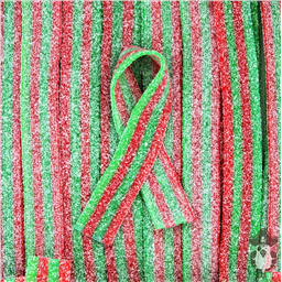 Жевательный мармелад Подсахаренные пластинки Дыня-Арбуз, 100 грамм