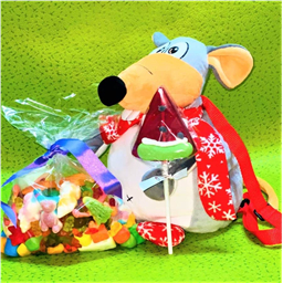 Подарок Сладкий Рюкзачок Мышка, 1 шт, 450 gr