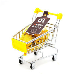 Шоколад фигурный Золотые монетки в тележке, 1шт