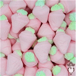 Суфле Клубника розовая , 100 грамм (~9шт)