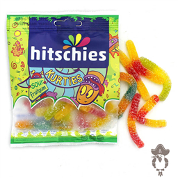 Супер кислые червяки в упаковке, 80гр