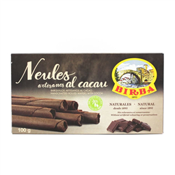 Вафли Birba трубочки с какао 100 гр