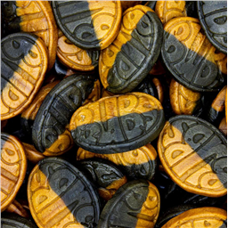 Vegan! Шильдик со вкусом соленой ириски и лакрицы, 92гр (7шт)