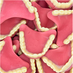 Вставная челюсть Гигантская, 123гр (4 шт)