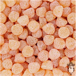 Ягоды розовые в обсыпке, 50 гр