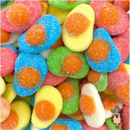 Яичница разноцветная, кислая, 100гр