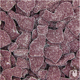 Жевательный мармелад Кошки лакричные, 100 гр