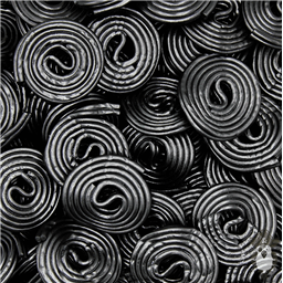 Жевательный мармелад Спирали лакрица, 100 гр