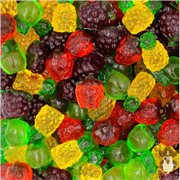 Жевательный мармелад Фрукты 4D 50 гр