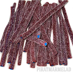 Жевательный мармелад Палочки Вишня в сахаре(короткие) 50 гр