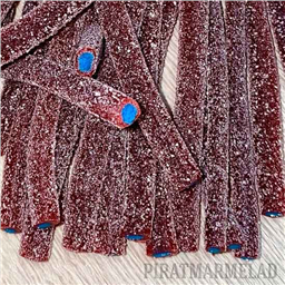 Жевательный мармелад Палочки Вишня в сахаре(короткие) 100гр